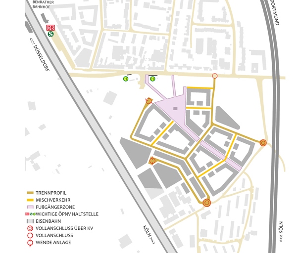 rheinflügel severin – Björn Severin | Südlich Hildener Straße, Düsseldorf